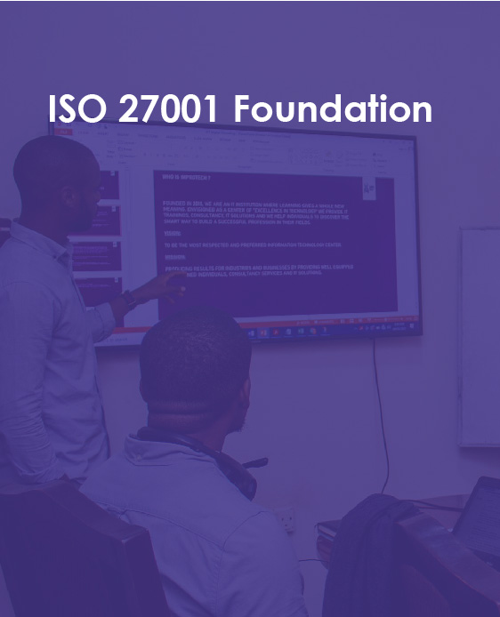 http://improtechsystems.com/ISO 27001 Foundation